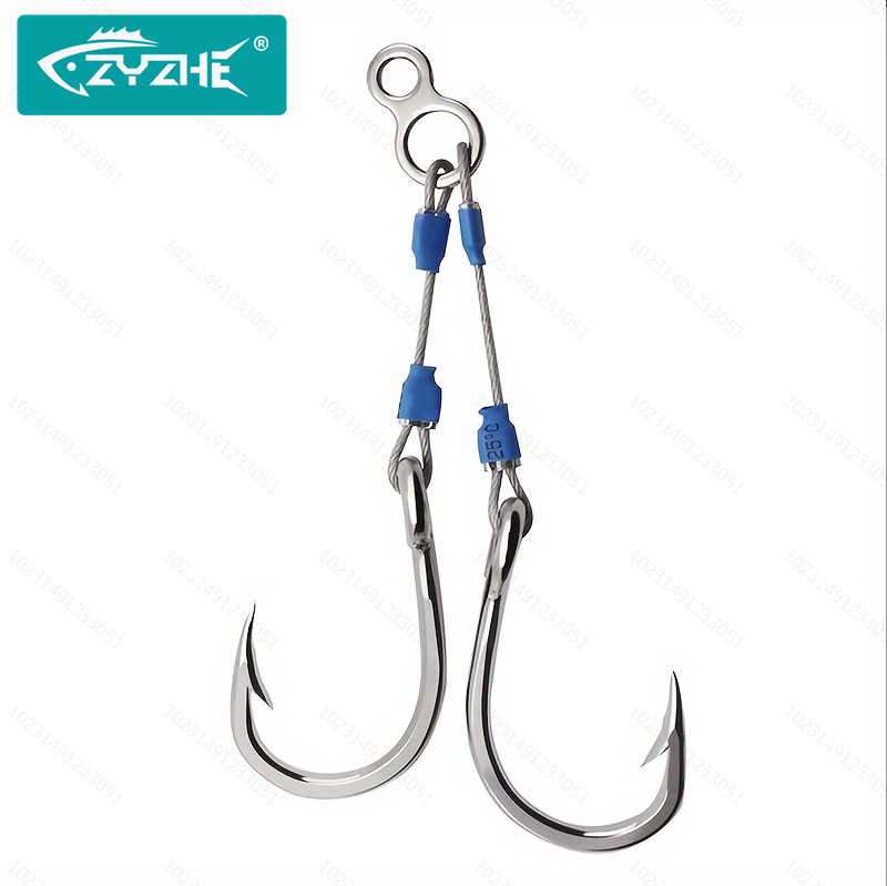 ZYZHE Steel Wire Jig Assist Ho - Fishing Hook Assortment review and price