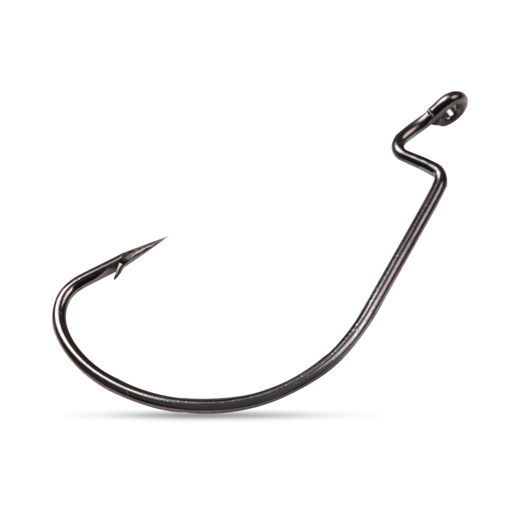 LUSHAZER 10pcs/lot Carbon Stee - Fishing Hook Offset review and price