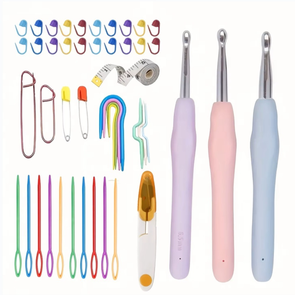 Ergonomic Crochet Hooks Set La - Fishing Hook Size review and price