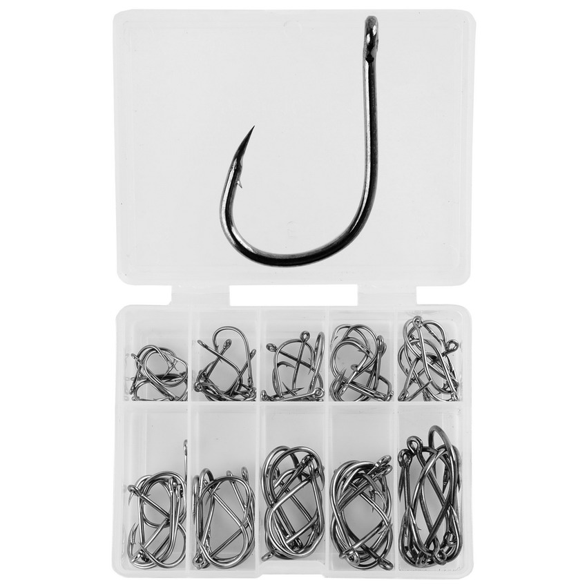 70Pcs/box Fishing Hooks Set Ki - Fishing Hook Assortment review and price