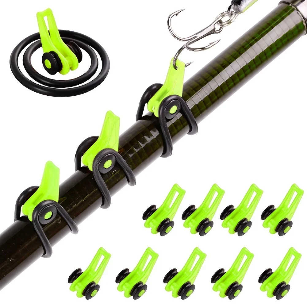 10pcs/lot Fishing Rod Pole Hoo - Fishing Hook Jig review and price