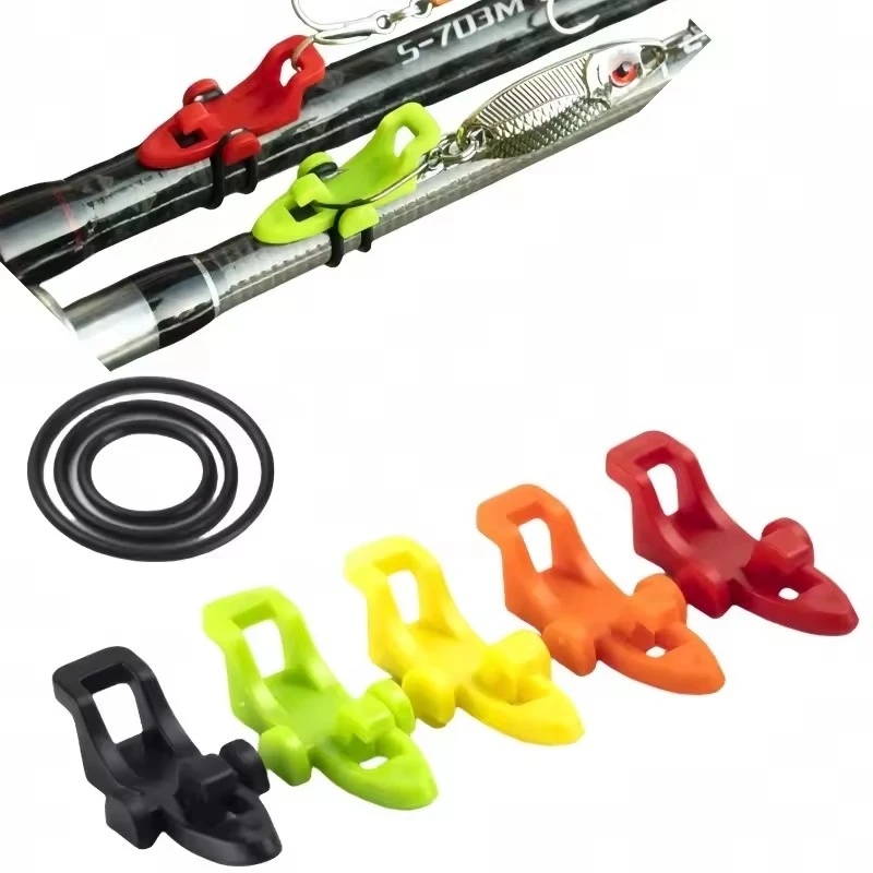 10-20sets Fishing Rod Pole Hoo - Fishing Hook Jig review and price