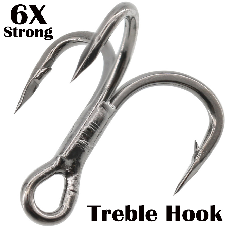 Fishing Treble Hook 6X Strong  - Fishing Hook Assortment review and price